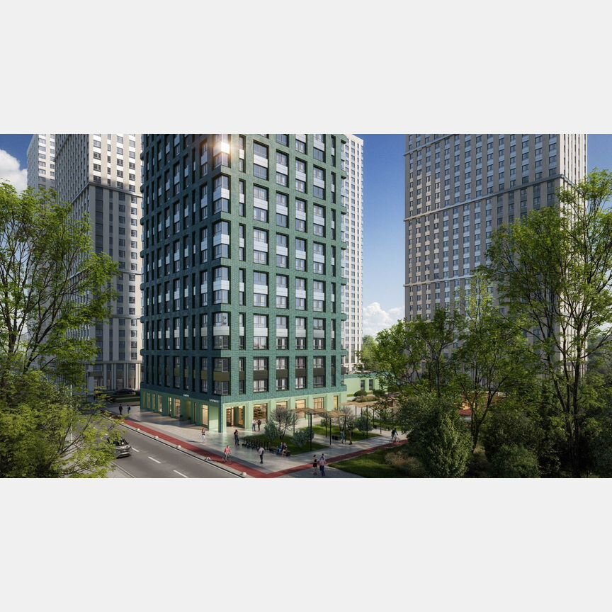 Квартира-студия, 24 м², 28/32 эт.