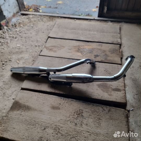 Выхлопная система honda steed