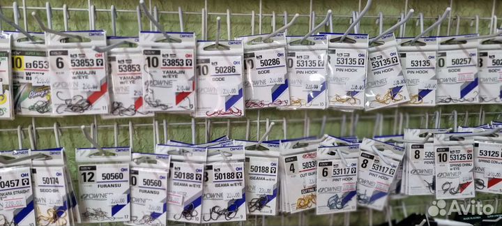 Крючки рыболовные Owner, Япония