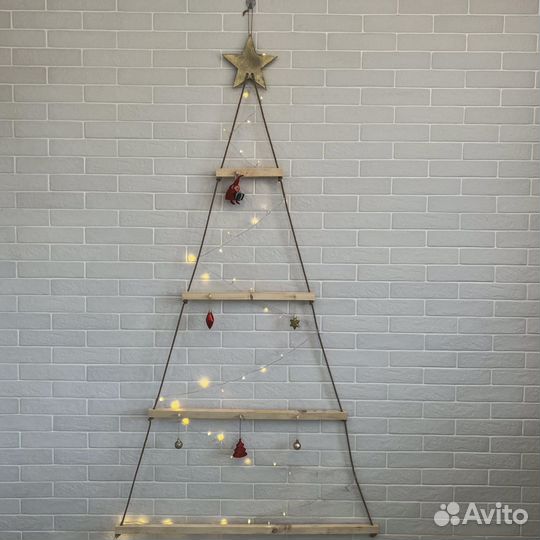 Деревянная елка искусственная Сканди в ассорт