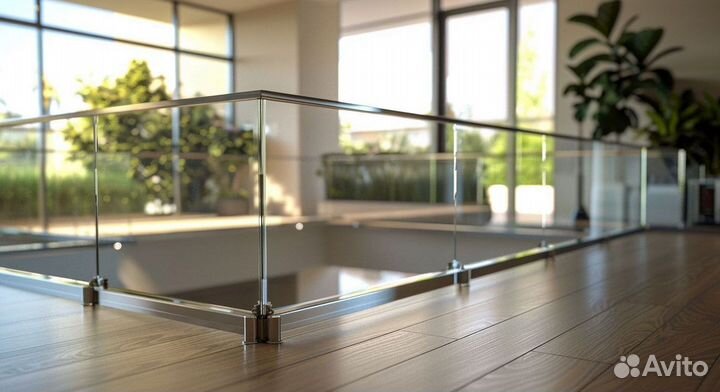 Стеклянное ограждение