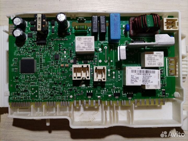 Модуль упр. стиральной маш. electrolux ewt 1262