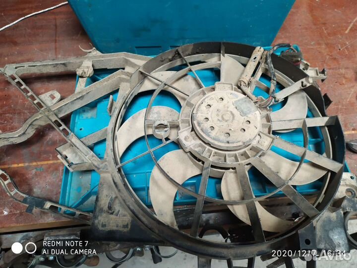 Вентилятор опел вектора б