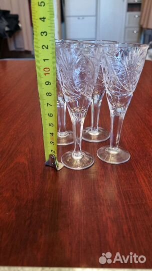 Хрустальные бокалы СССР