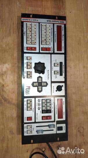 DMX 512 пульт управления световыми приборами