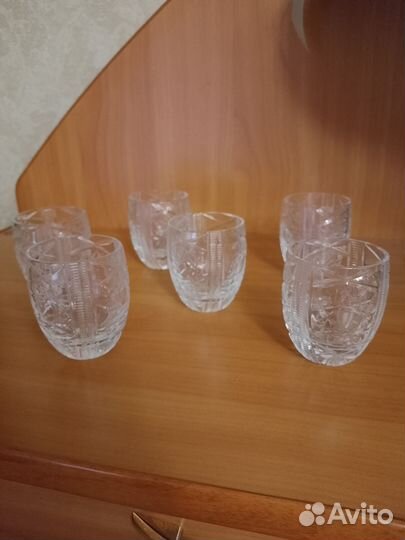 Хрустальные рюмки СССР