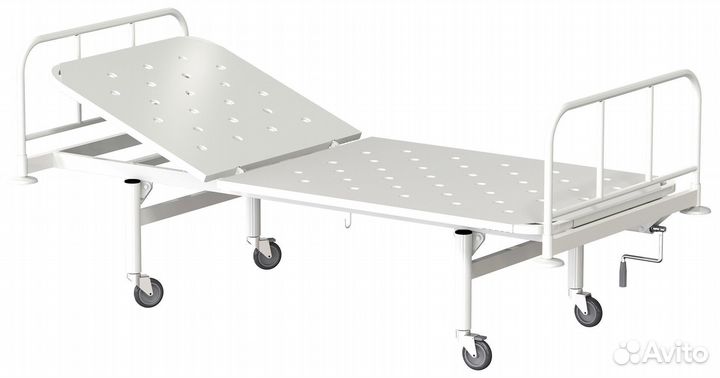 Кровать медицинская(с подголовником)мск-1101