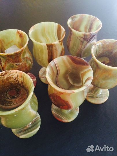 Бокалы из оникса