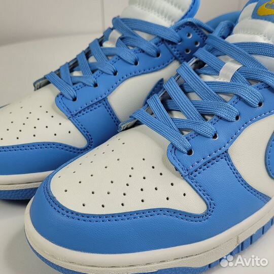 Кроссовки Nike Dunk Low, натуральная кожа