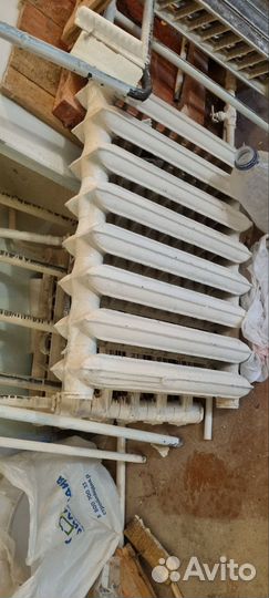 Чугунные батареи бу