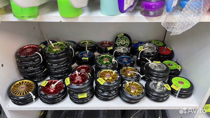 Трюковый самокат колеса