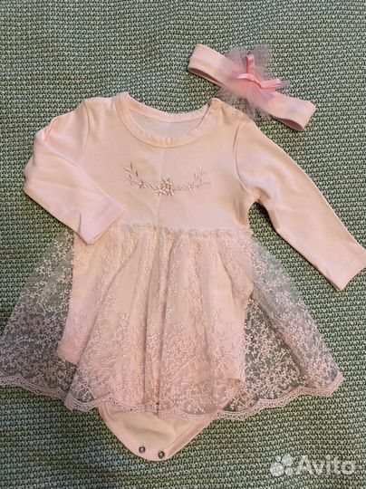 Платье боди для девочки