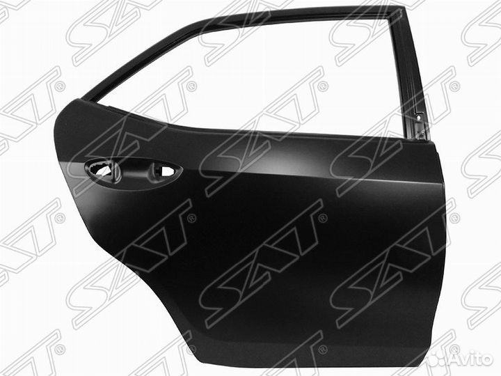 Двери задние Тойота Королла Е180