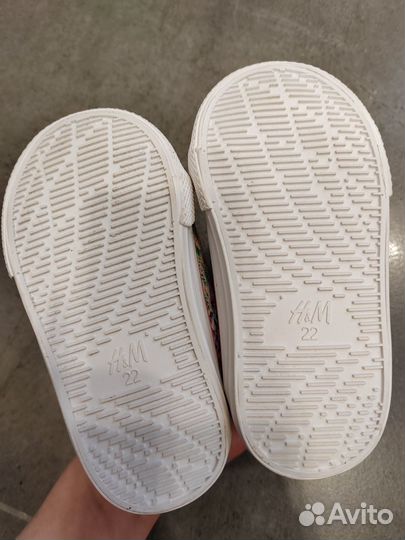 Кеды для девочки 22 размер