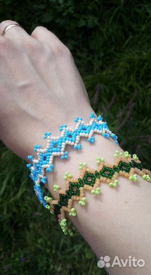 Браслеты из бисера, бусин