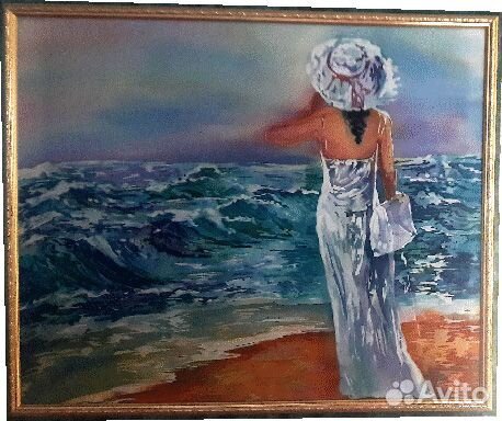 Картина в технике батик