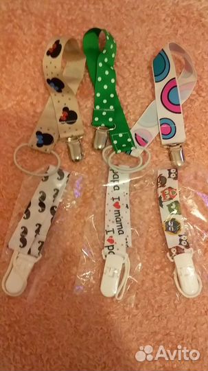 Держатель для соски. Клип