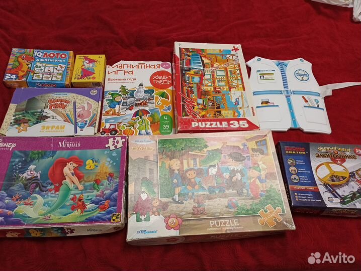 Настольные игры, пазлы