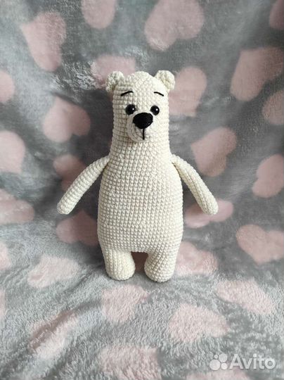 Медведь вязаный