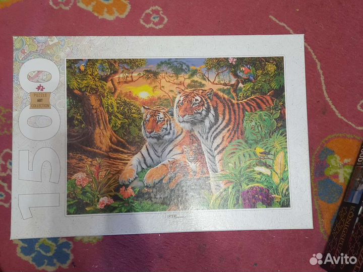 Пазлы на 1000 и 1500 деталей