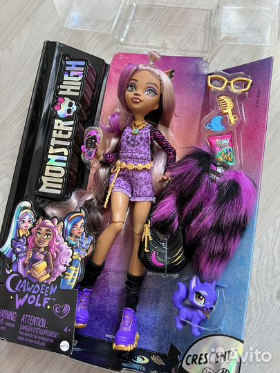 Кукла Монстер Хай Клодин Вульф G3, базовая