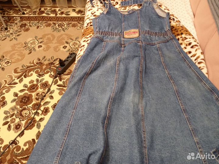 Джинсовый сарафан