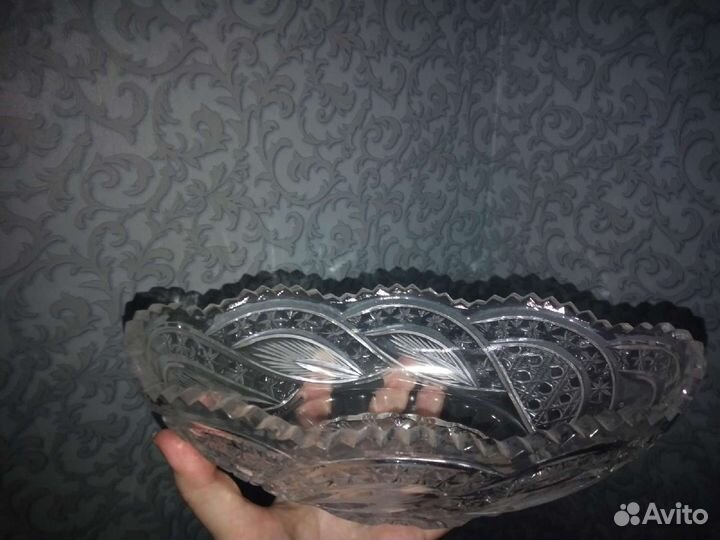 Ваза хрустальная СССР