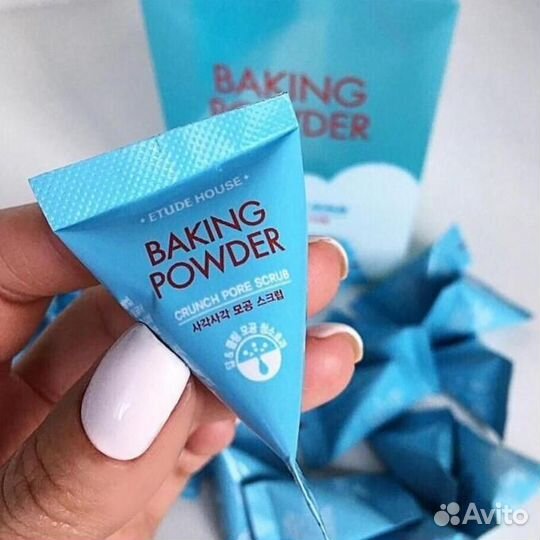 Скраб для лица с содой Etude House Baking Powder