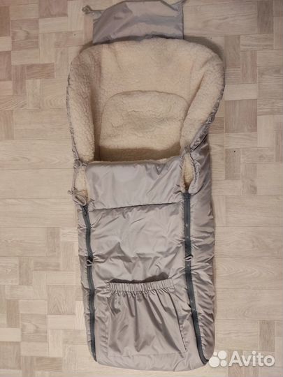 Зимний конверт в коляску