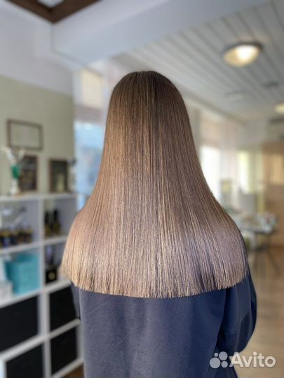 Кератиновое выпрямление/холодное восстановление