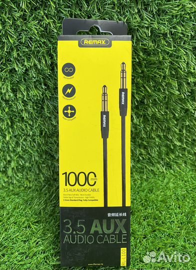 Кабель Aux - Aux, remax RL-L100, 1м