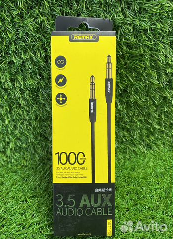 Кабель Aux - Aux, remax RL-L100, 1м