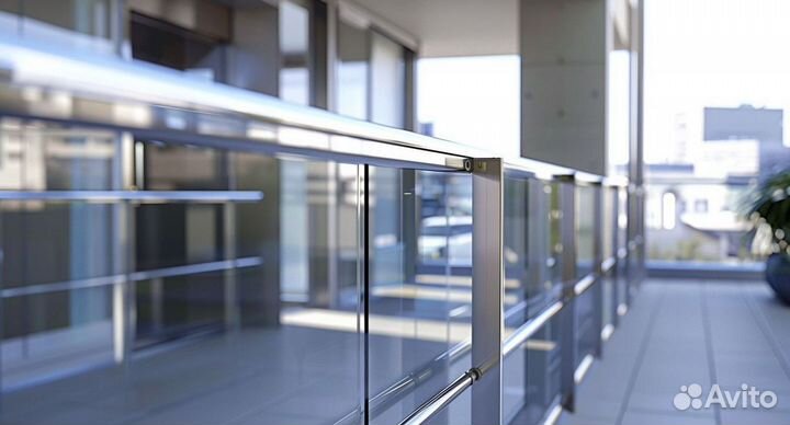 Лестница на металлокаркасе