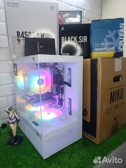 Ryzen 5 2600/RTX3050/16Gb DDR4/SSD nvme 500Gb