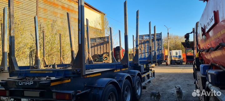 Полуприцеп лесовоз (сортиментовоз) Тонар L3 (9445), 2015