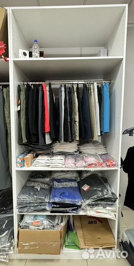 Гардеробная система. Стеллаж. Открытый шкаф