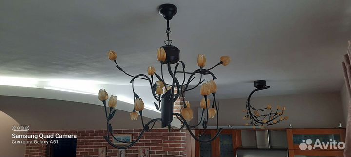 Люстра потолочная светодиодная