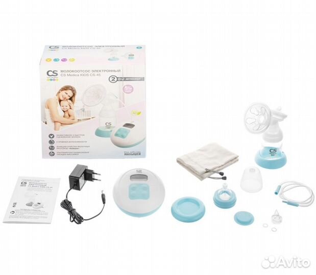 Молокоотсос электронный cs medica kids cs-45
