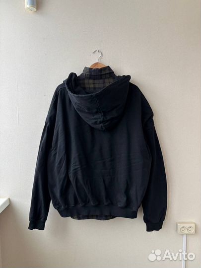 Комбинированное зип худи Undermycar