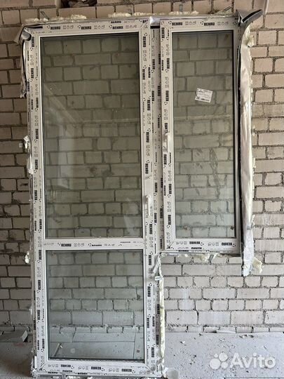 Окна пластиковые бу и балконные двери