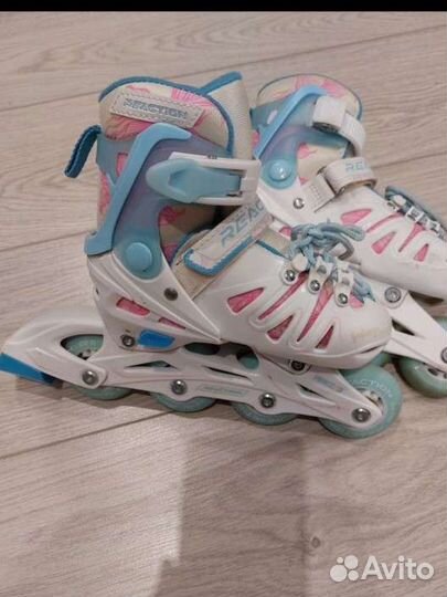 Роликовые коньки детские раздвижные