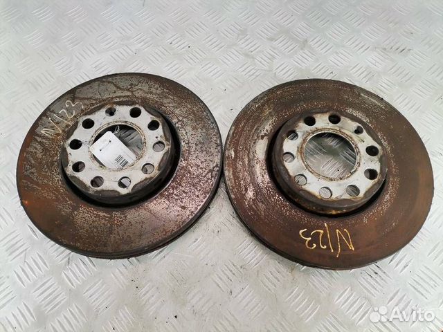 Диск тормозной передний для Volkswagen Passat 5