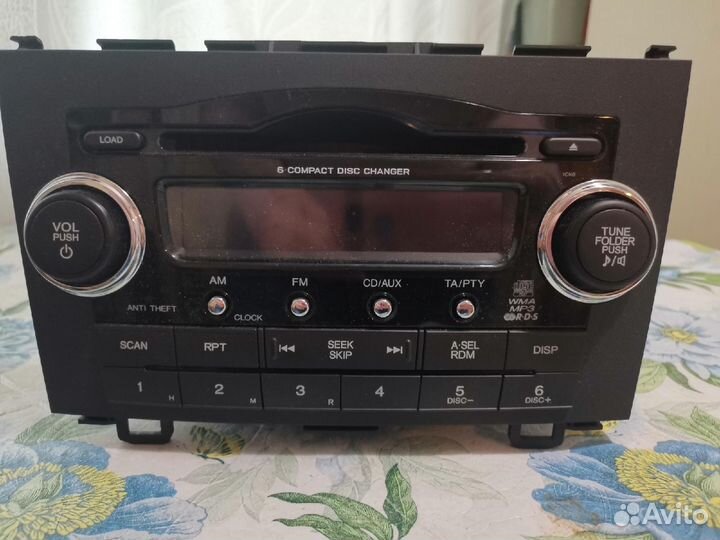 Автомагнитола штатная для Хонда-CRV