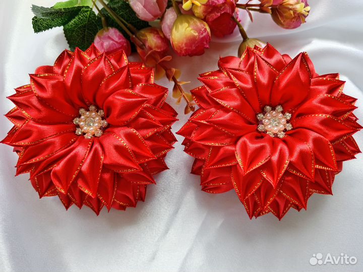 Резинки для волос ручной работы