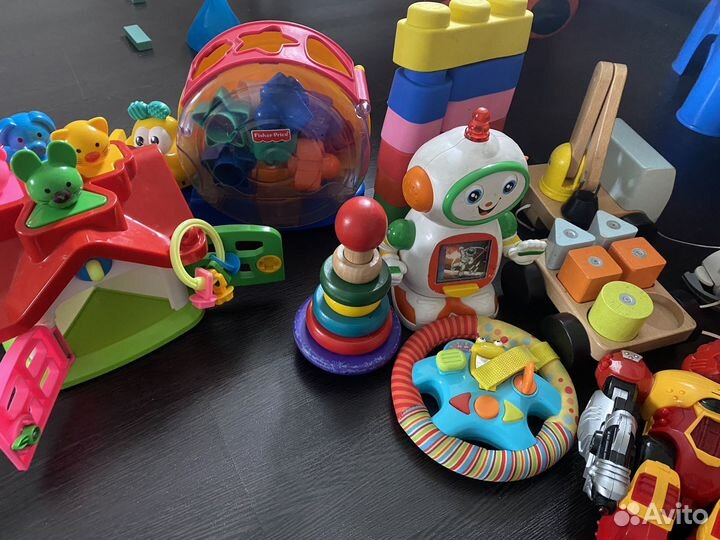 Игрушки пакетом от 0 до 3 лет