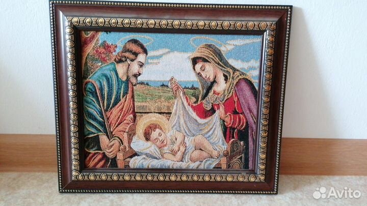 Картина Иисус в колыбели