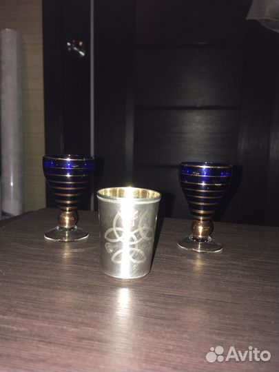 Рюмка стопка серебро