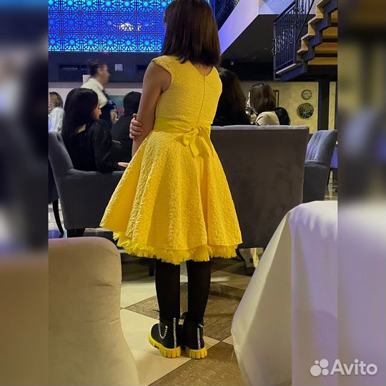 Платье деаочке 9-10лет