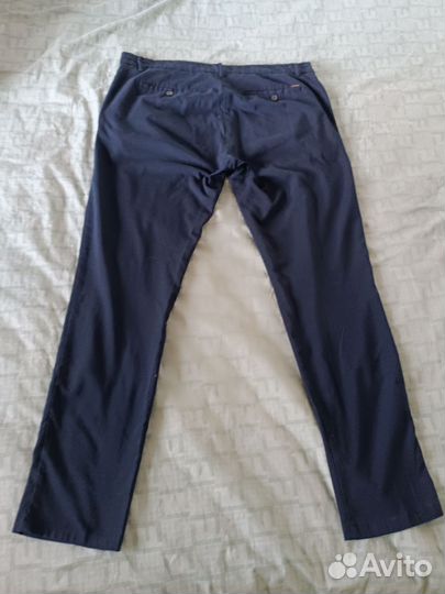 Zara классические синие брюки