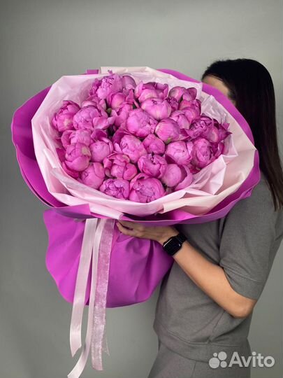 Пионы/Розы/ 9/15/21/51/101/ по соседству